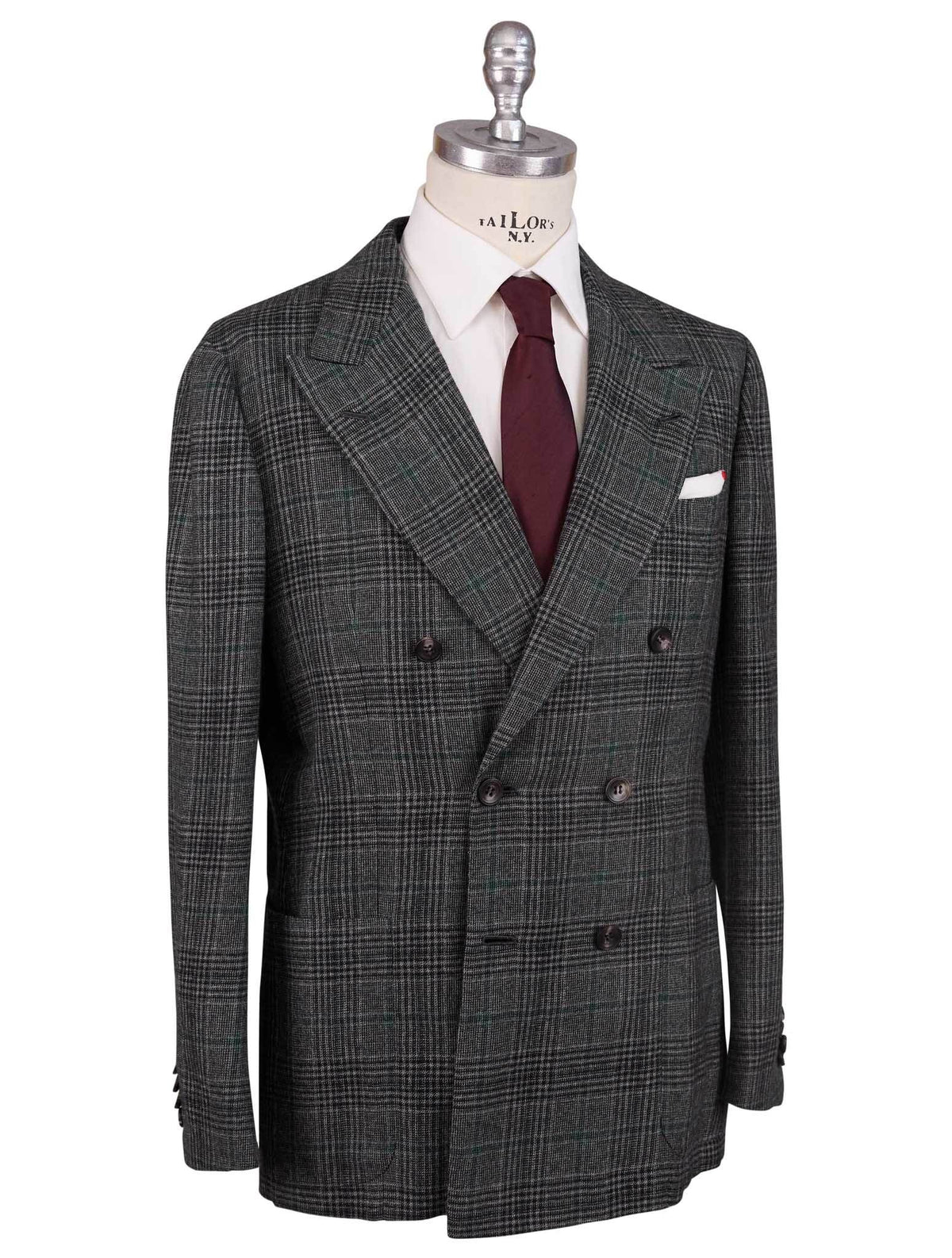 Kiton Multicolor Cashmere Suit Mod. Lasa