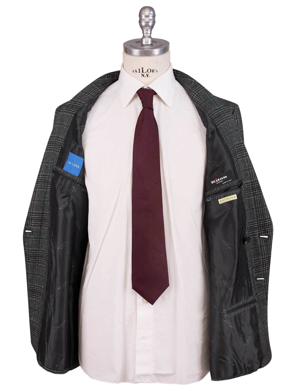 Kiton Multicolor Cashmere Suit Mod. Lasa