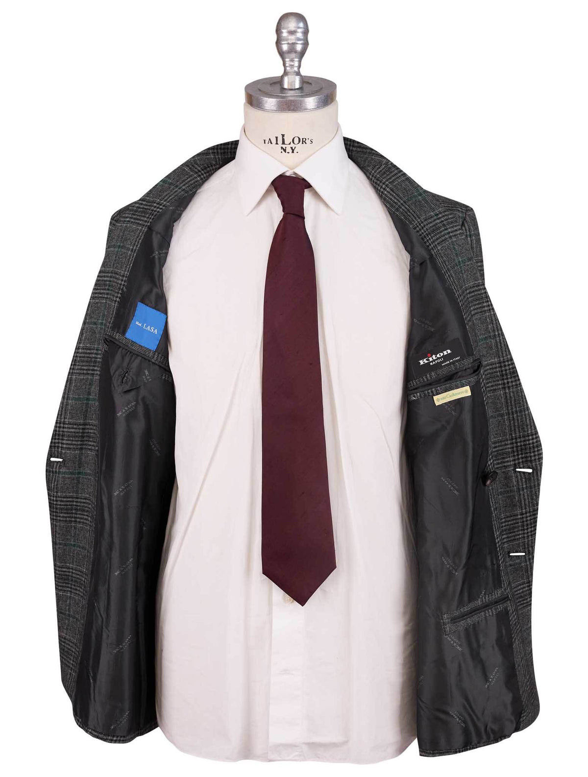 Kiton Multicolor Cashmere Suit Mod. Lasa