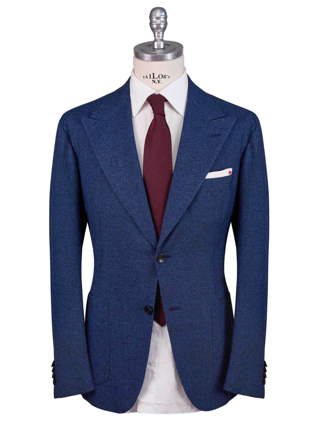 Kiton Kiton Blue Cashmere Suit Blue 000