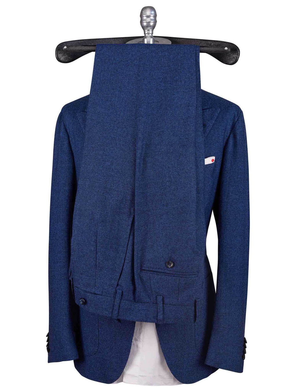 Kiton Blue Cashmere Suit