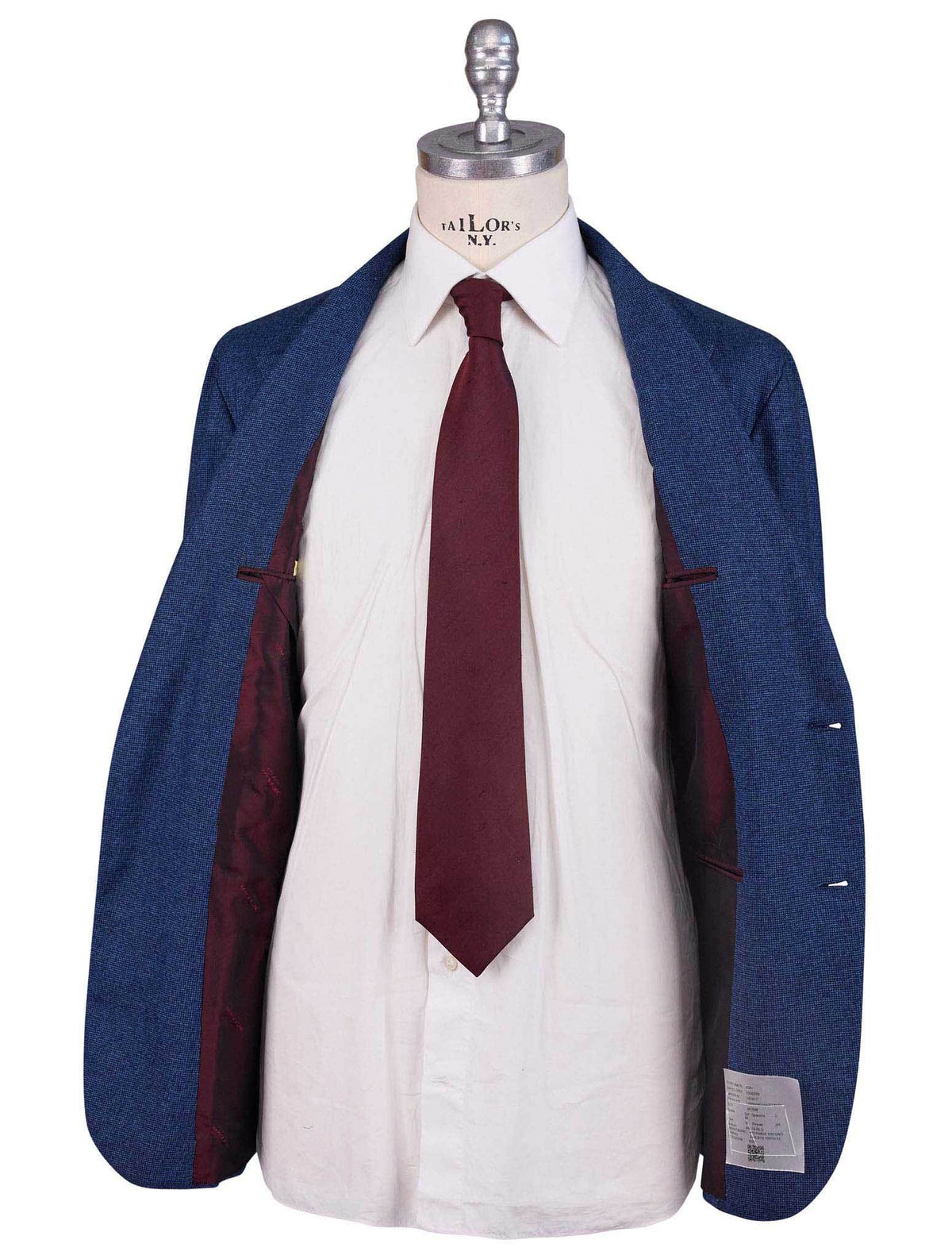 Kiton Blue Cashmere Suit