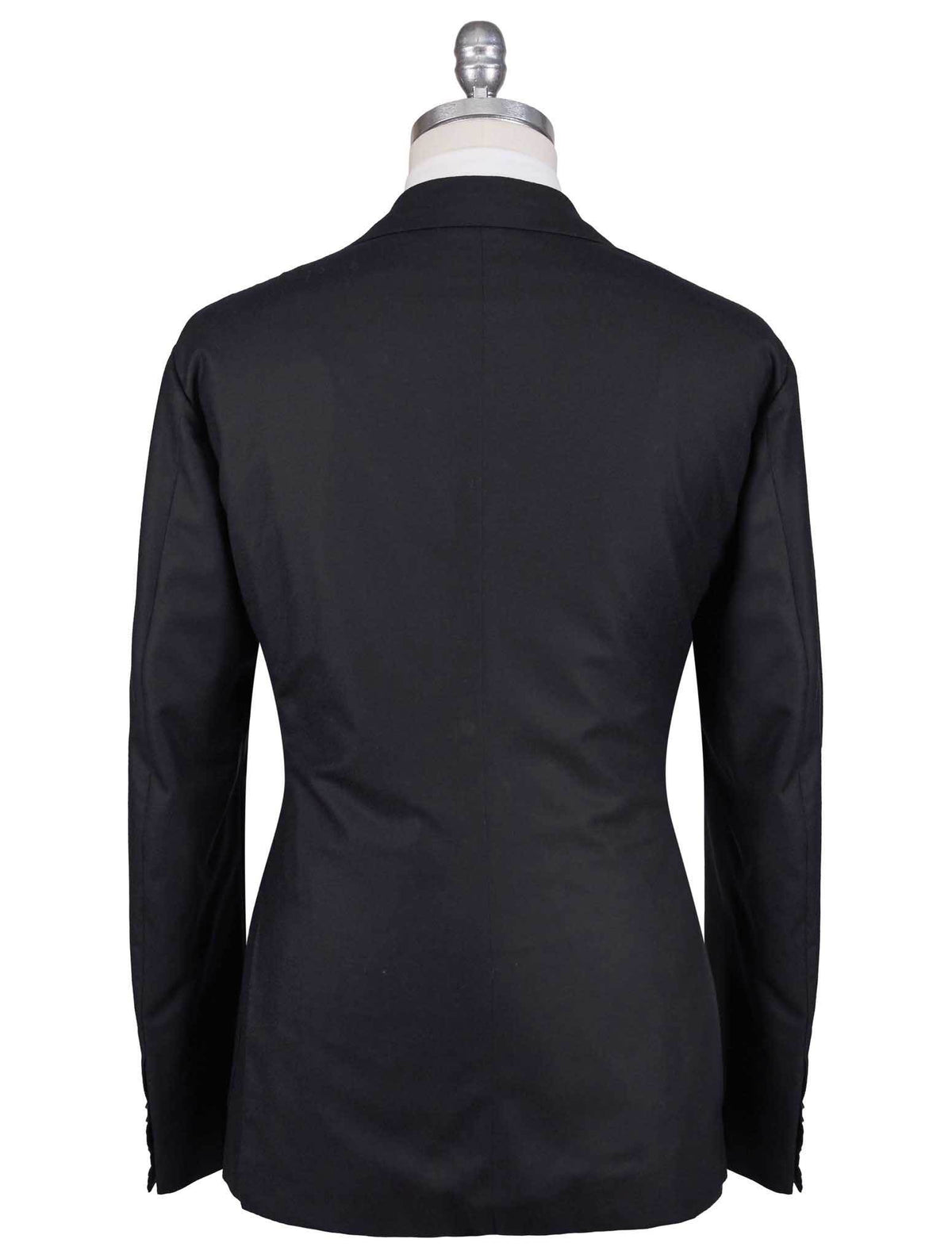Kiton Black Wool 14 Micron Suit