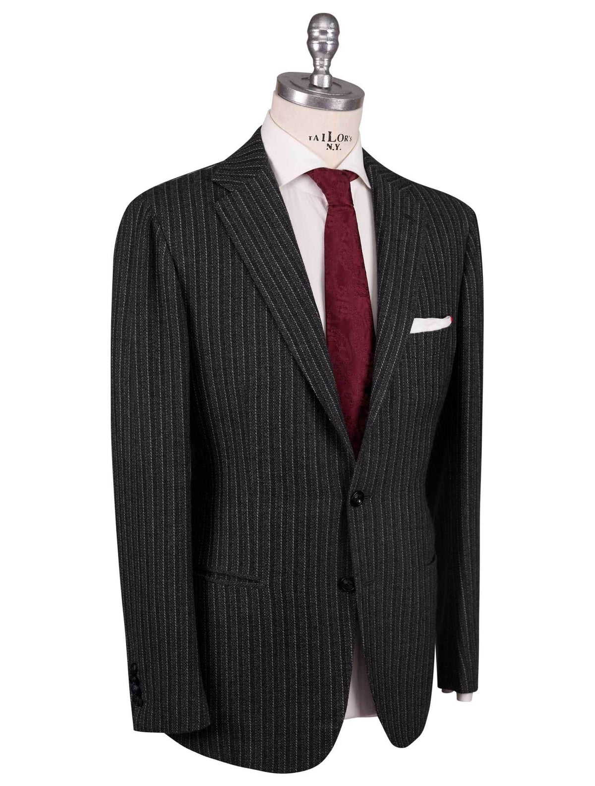 Kiton Kiton Gray Cashmere Suit Gray 001
