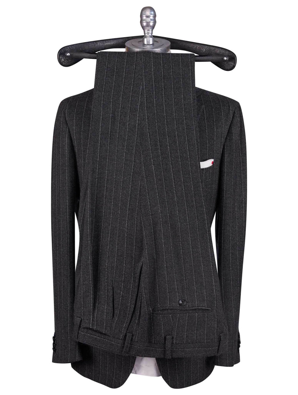 Kiton Gray Cashmere Suit