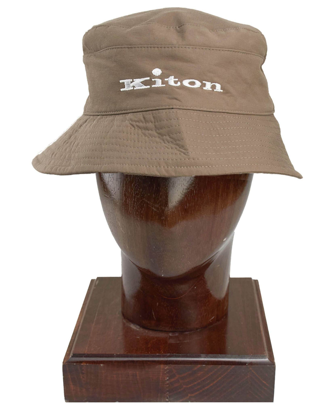 Kiton Brown Cotton Pa Hat