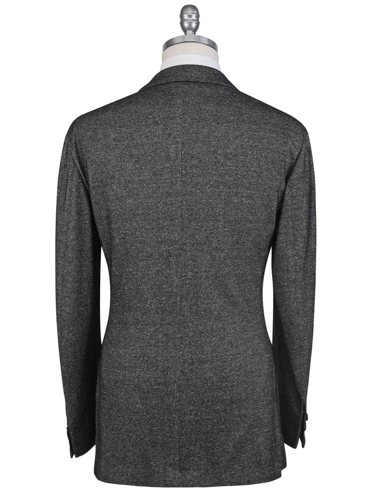Kiton Knt Gray Cashmere Silk Suit