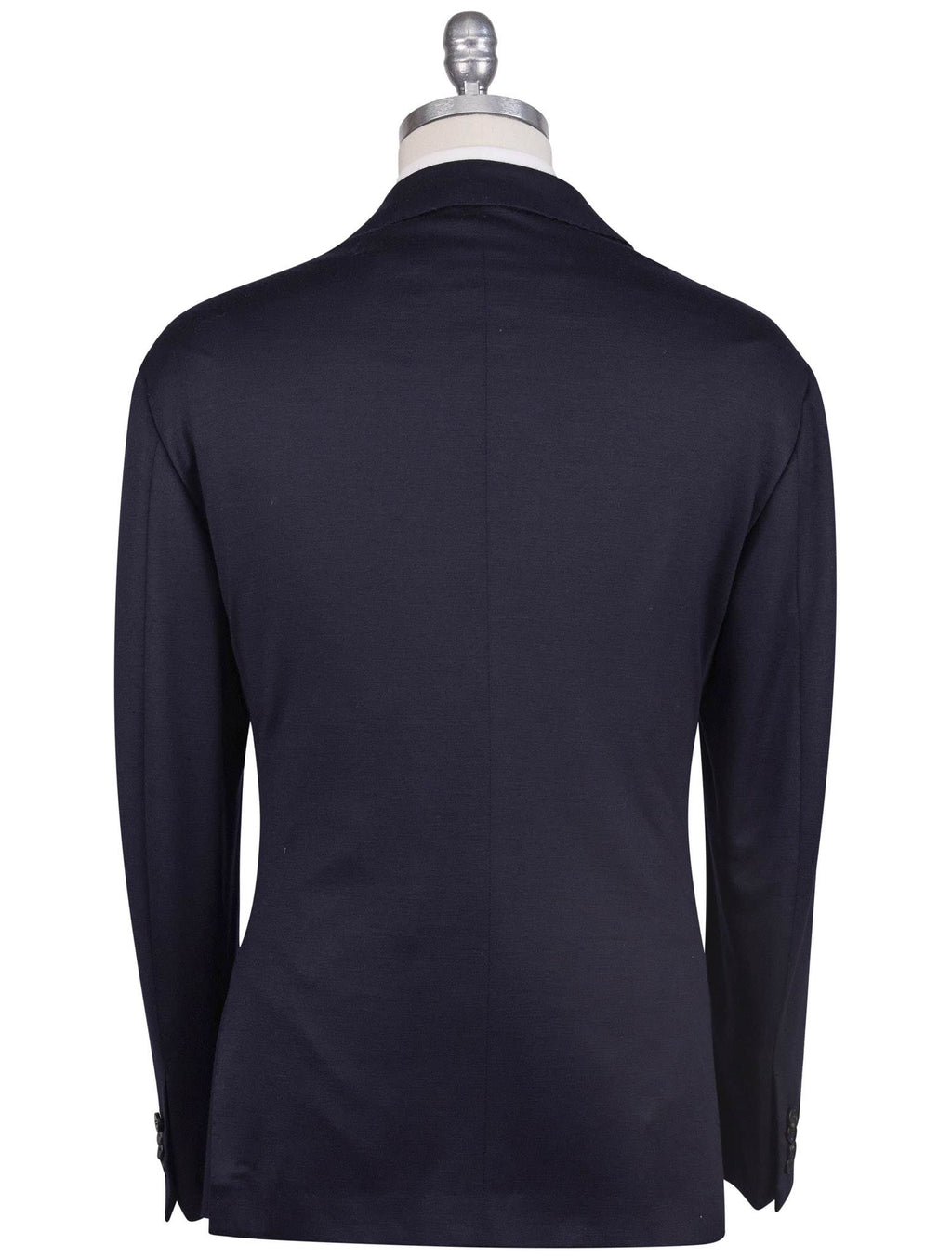 Kiton Knt Blue Wool Suit