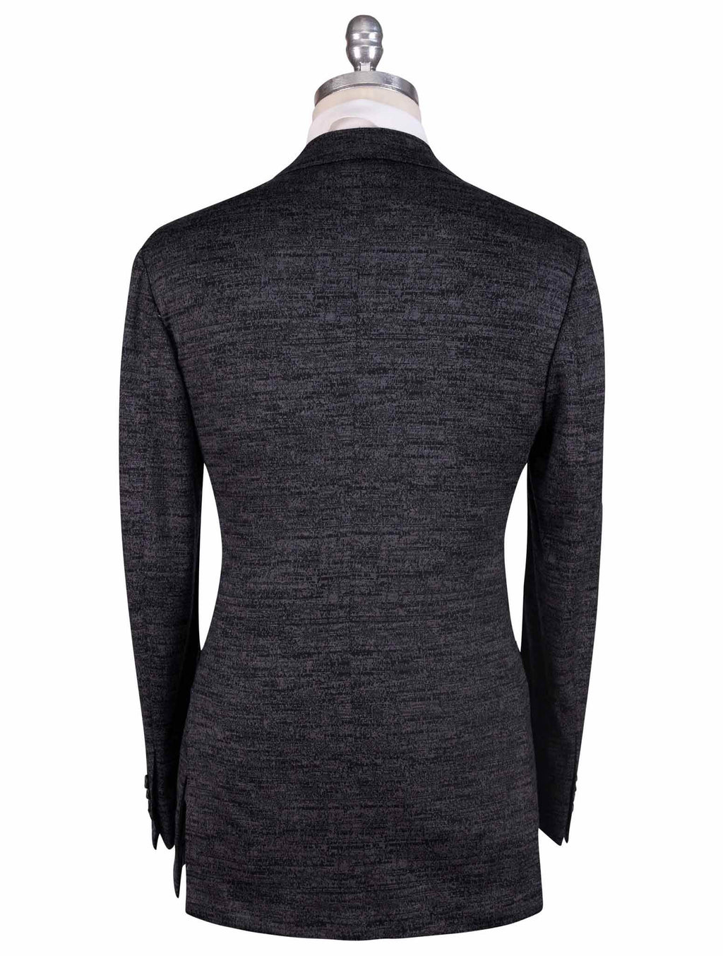 Kiton Knt Gray Wool Blazer