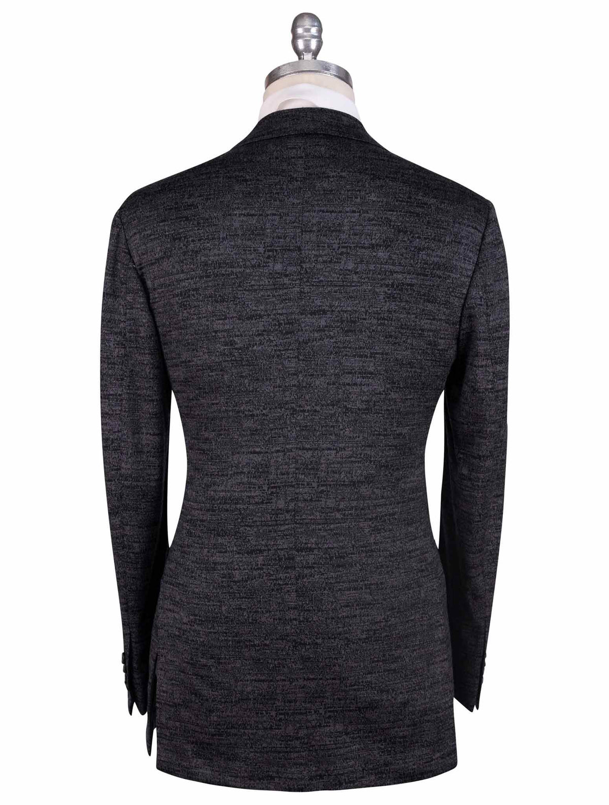 Kiton Knt Gray Wool Blazer