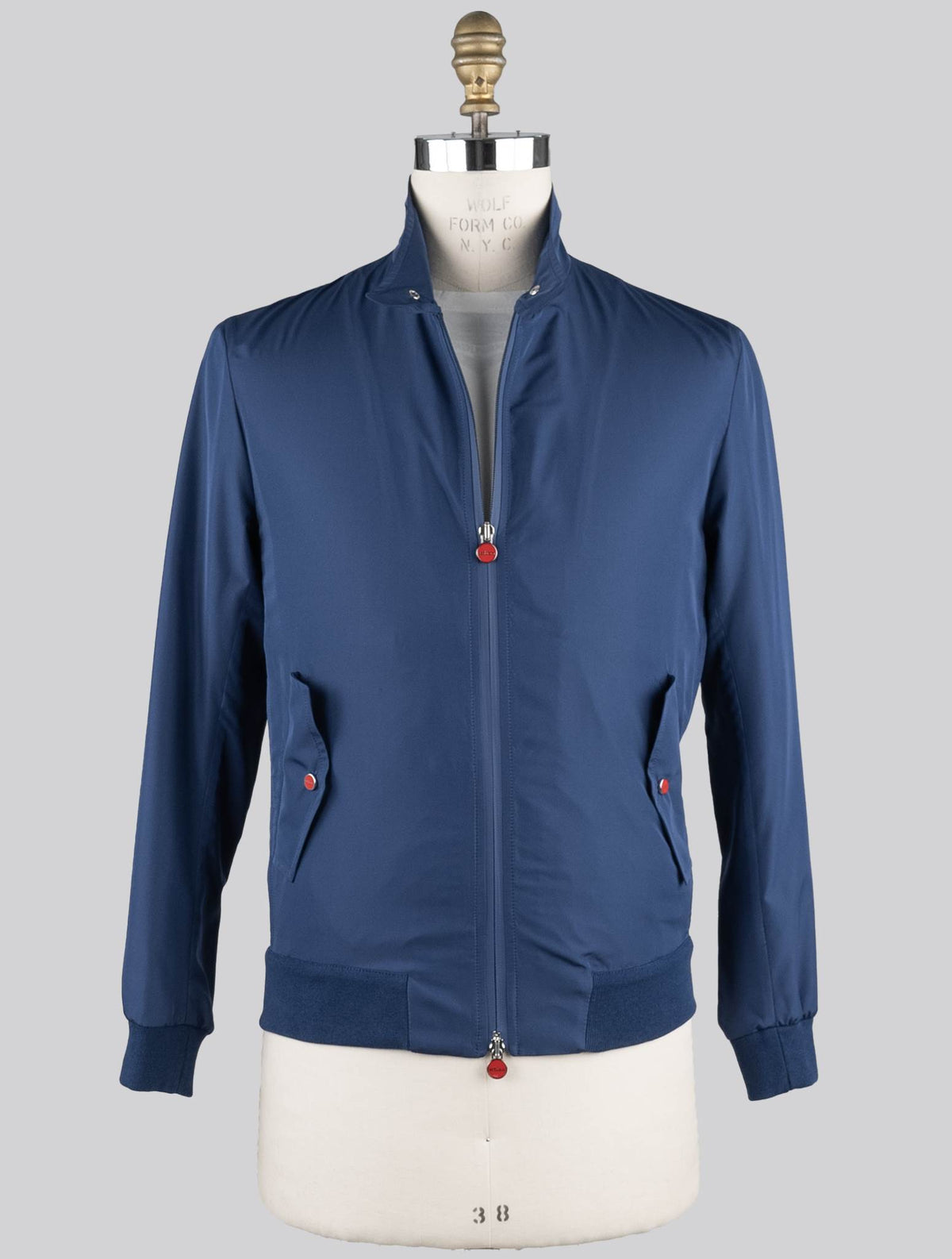 Kiton Blue Pl Coat