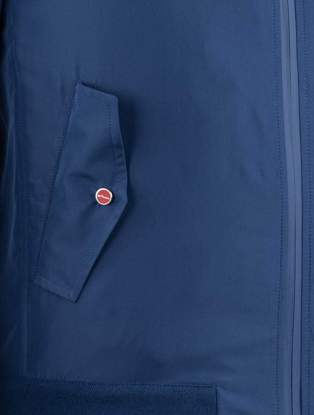 Kiton Blue Pl Coat