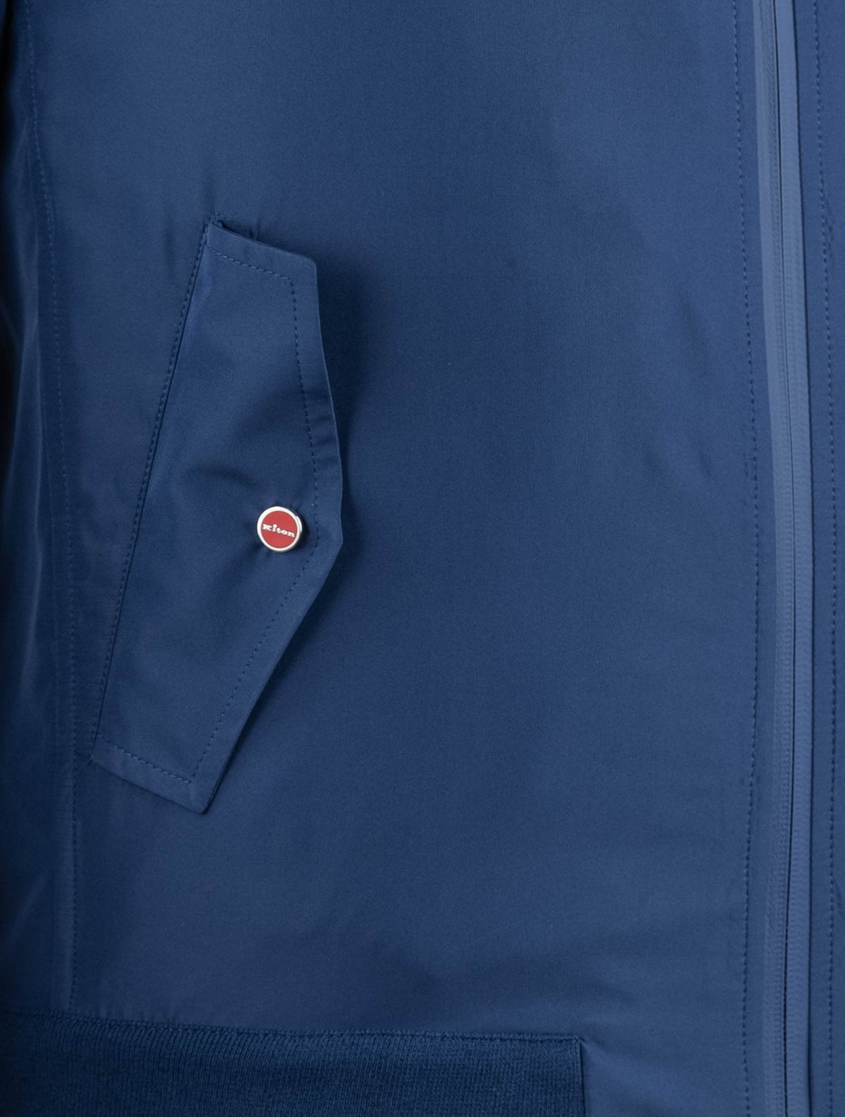 Kiton Blue Pl Coat