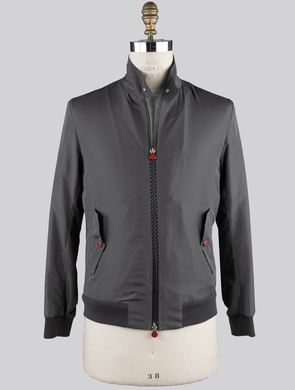 Kiton Gray Pl Coat