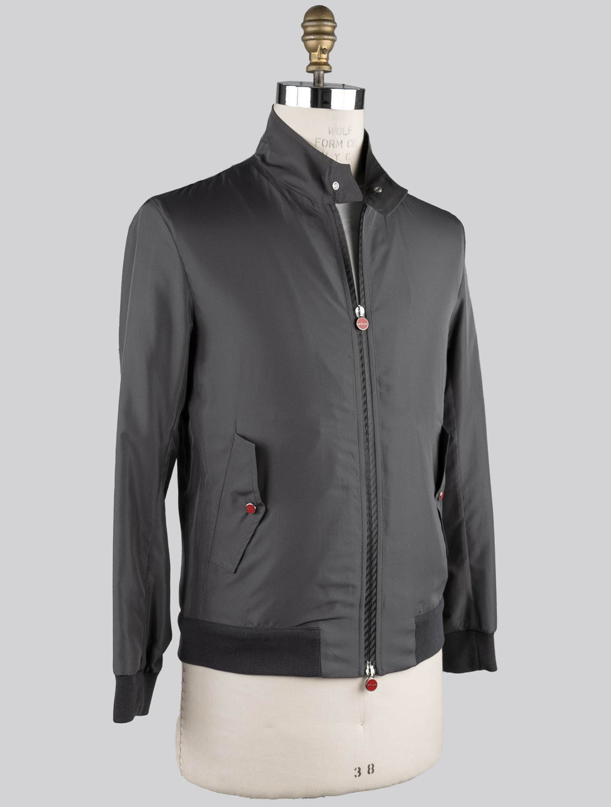 Kiton Kiton Gray Pl Coat Gray 001