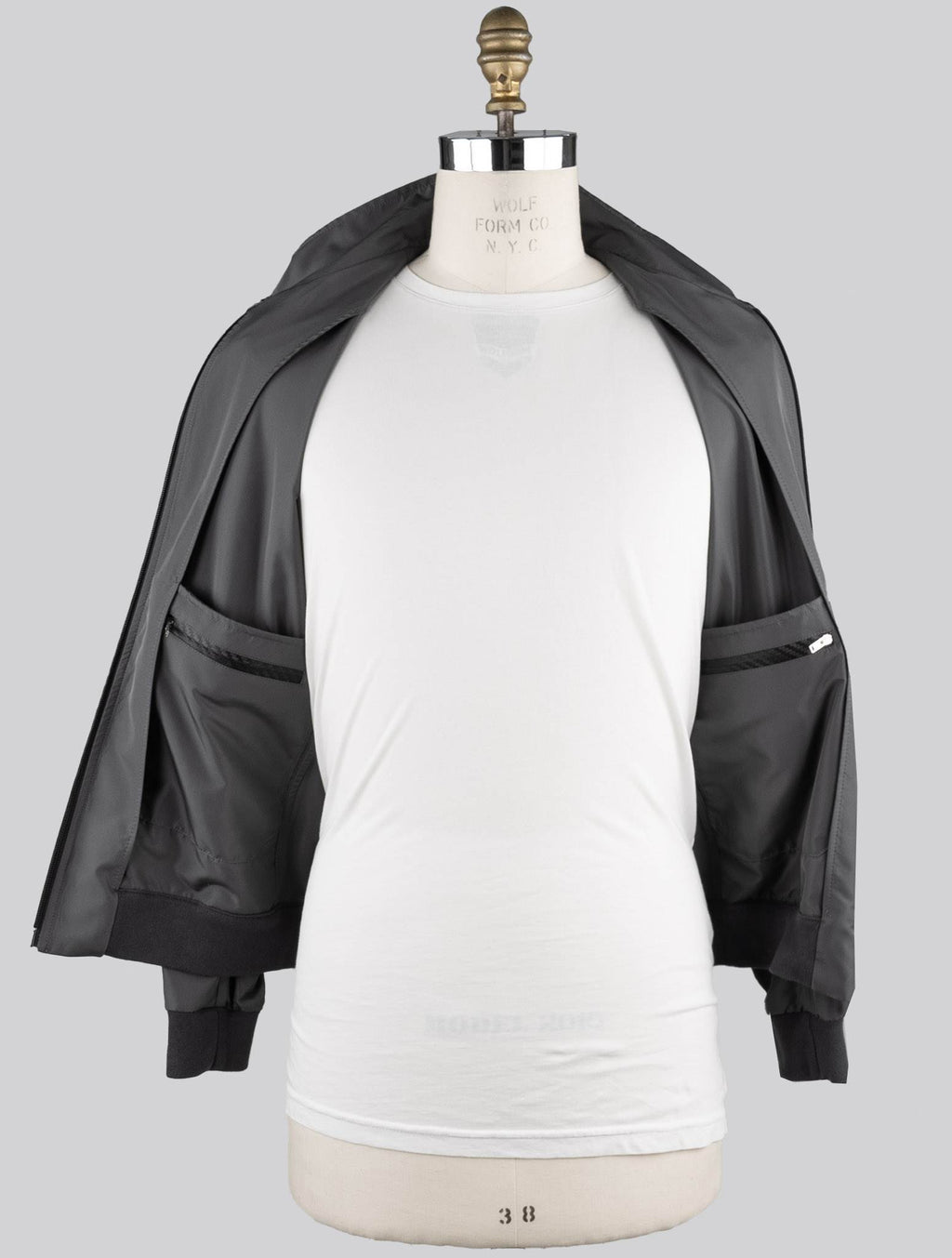 Kiton Gray Pl Coat