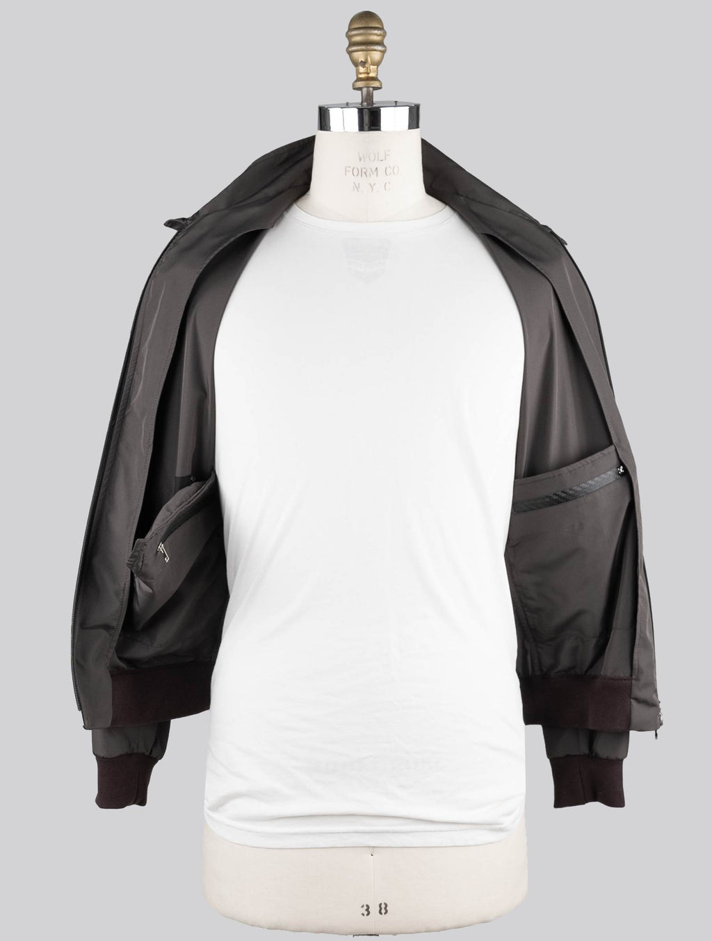 Kiton Brown Pl Coat