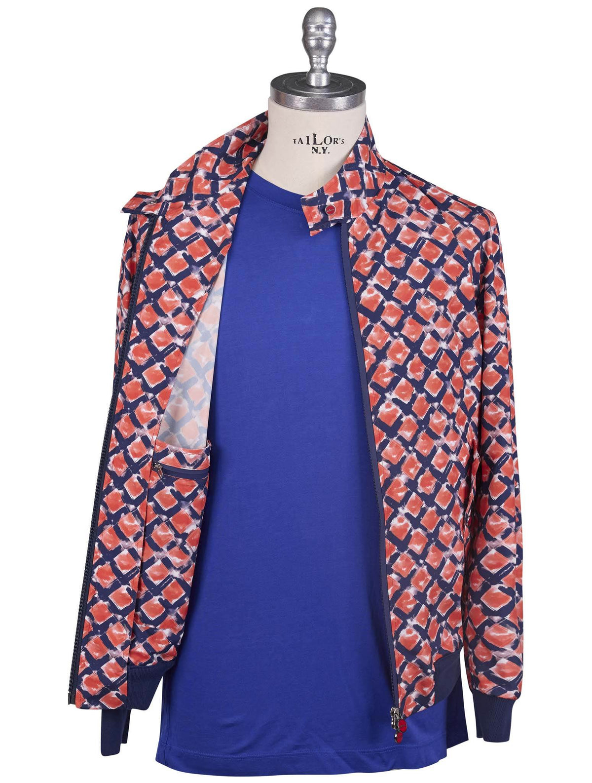 Kiton Multicolor Pl Coat