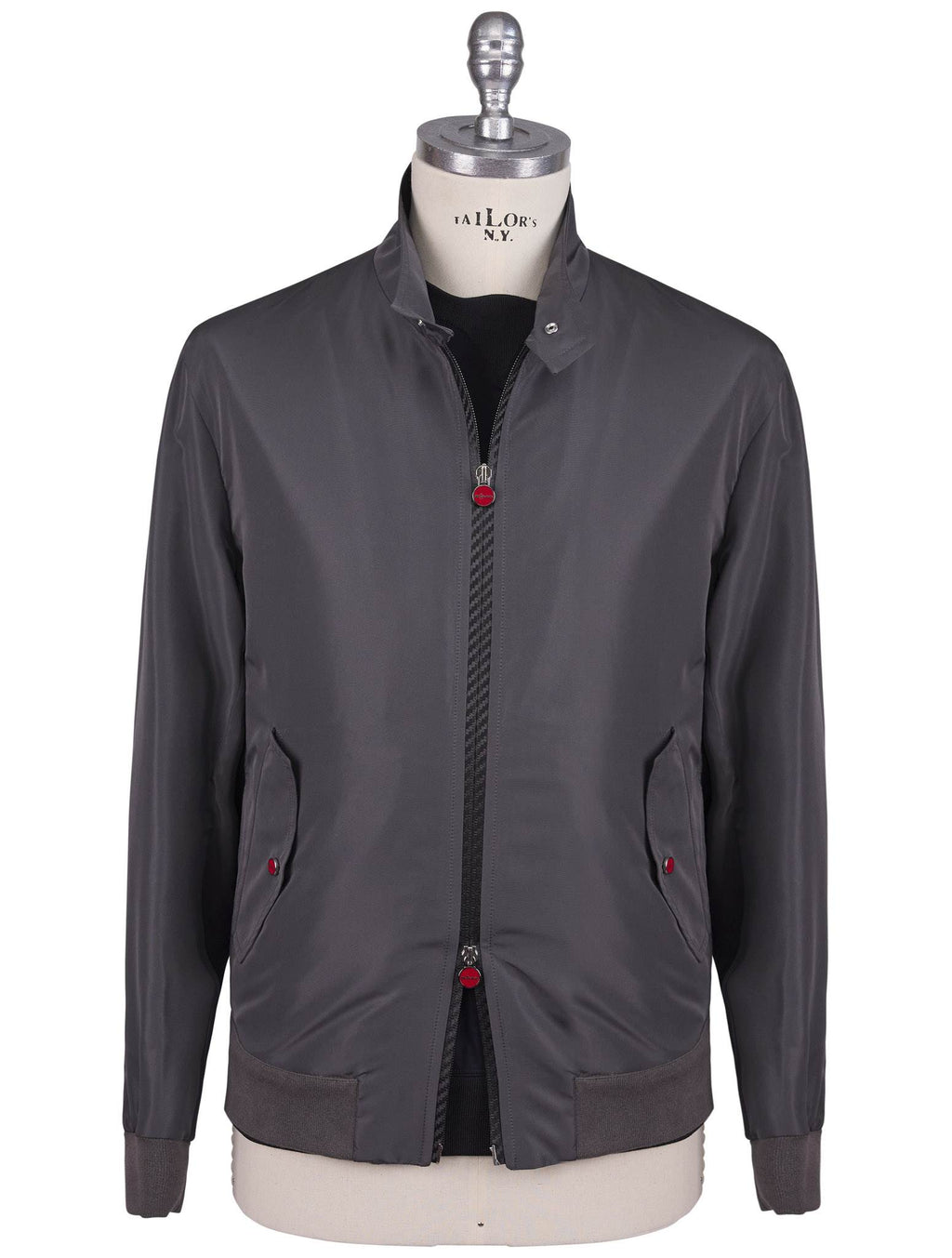 Kiton Gray Pl Coat