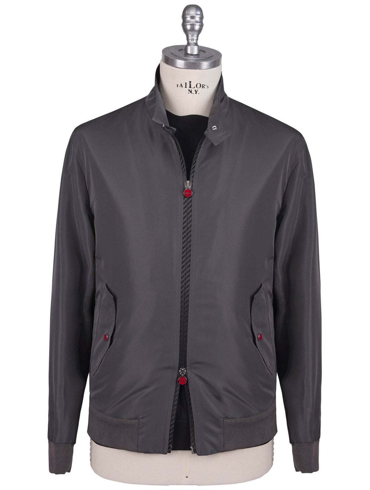 Kiton Gray Pl Coat