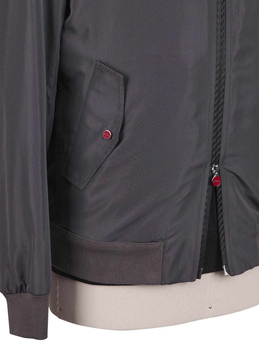 Kiton Gray Pl Coat