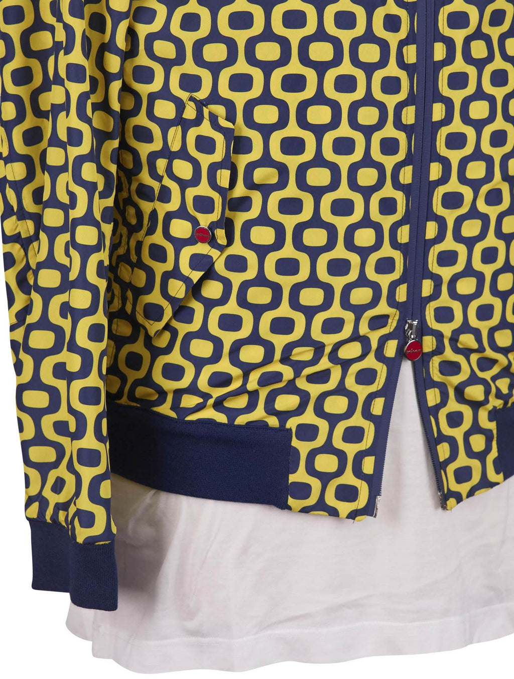 Kiton Blue Yellow Pl Coat