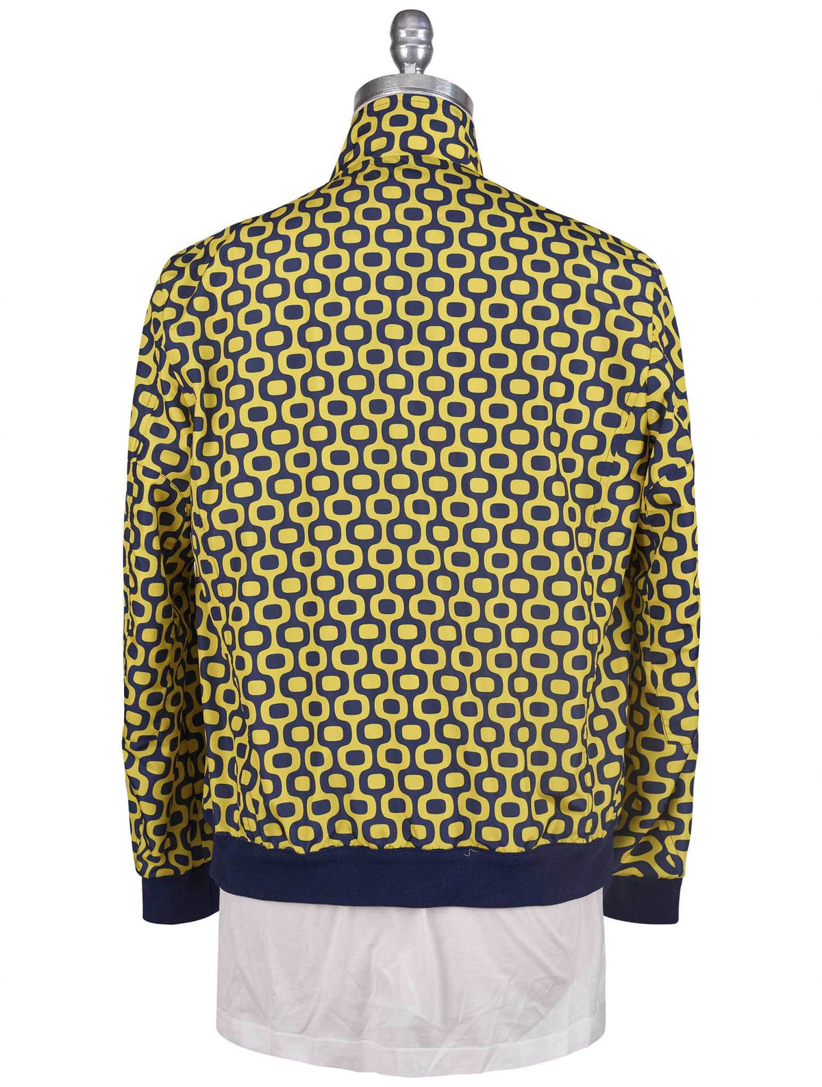 Kiton Blue Yellow Pl Coat