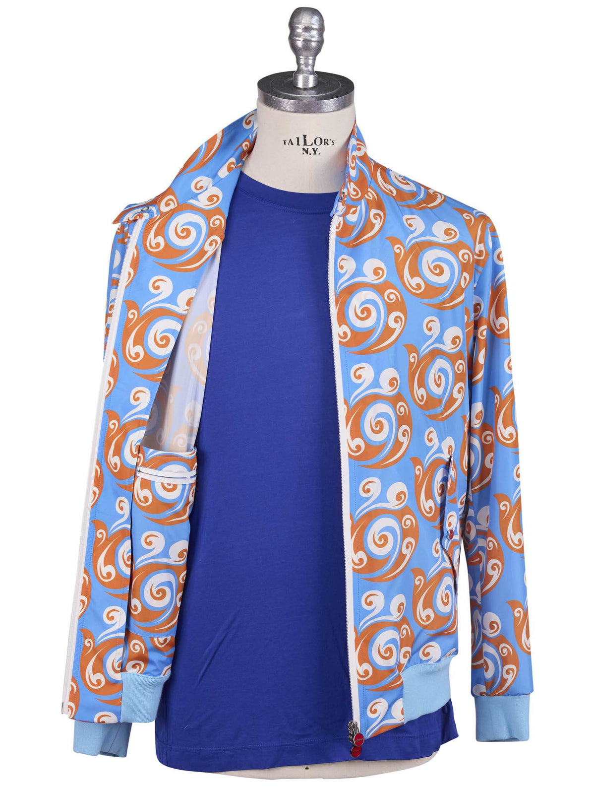 Kiton Multicolor Pl Coat