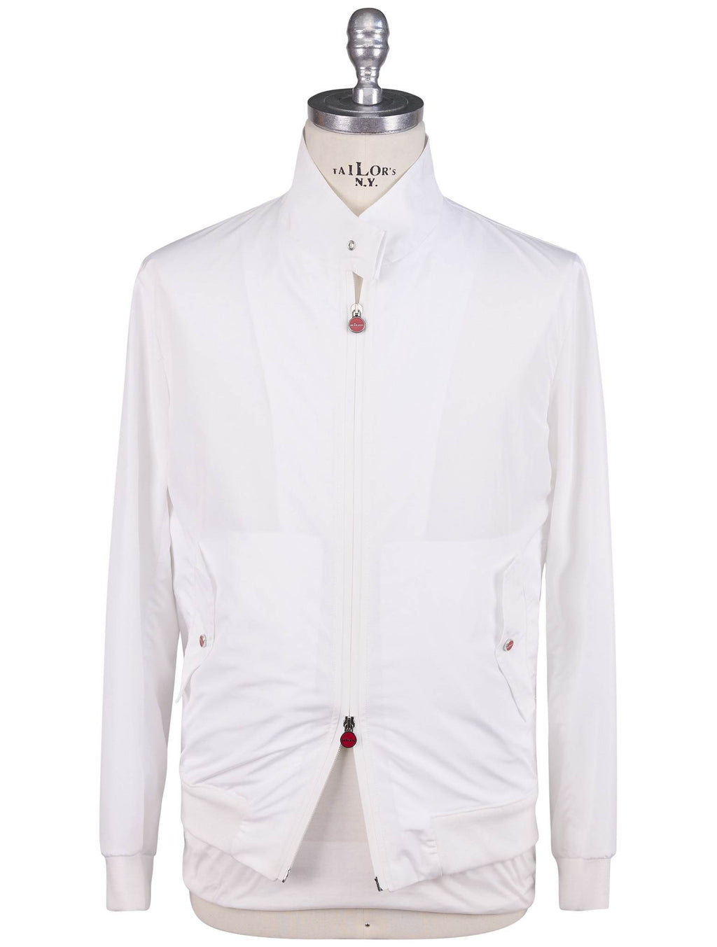 Kiton Kiton White Pl Coat White 000