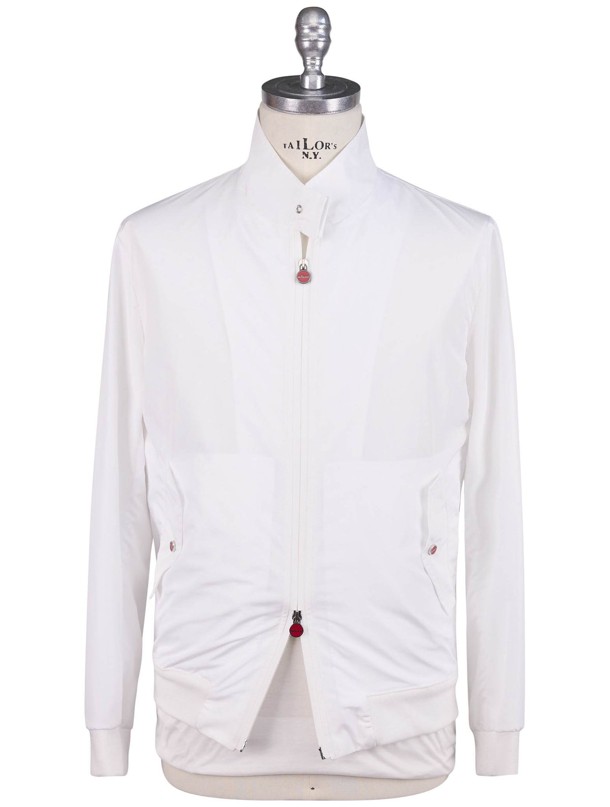 Kiton Kiton White Pl Coat White 000