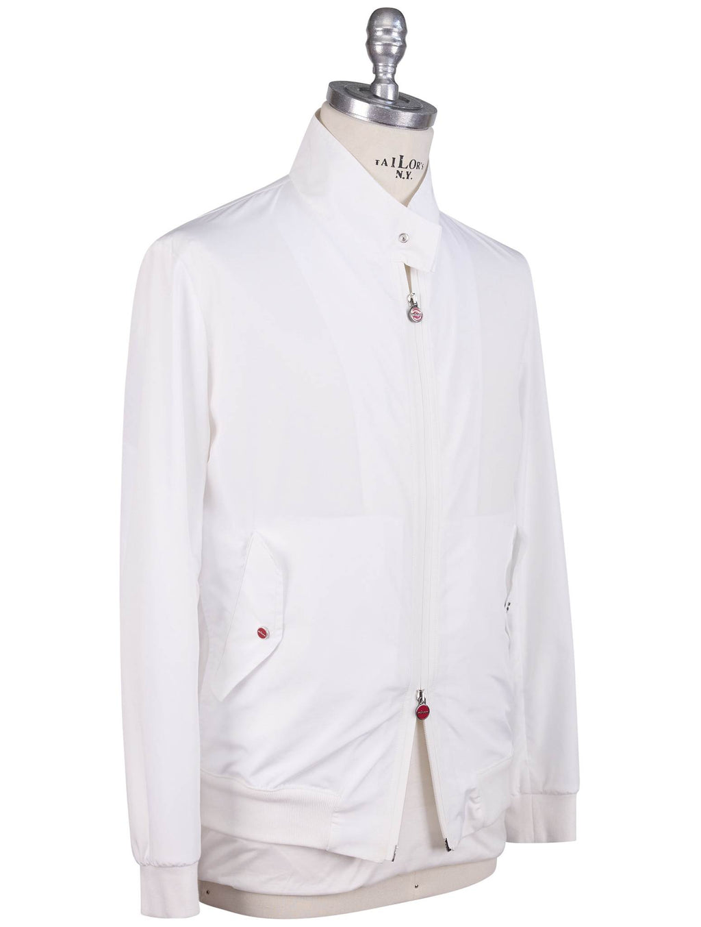 Kiton Kiton White Pl Coat White 001