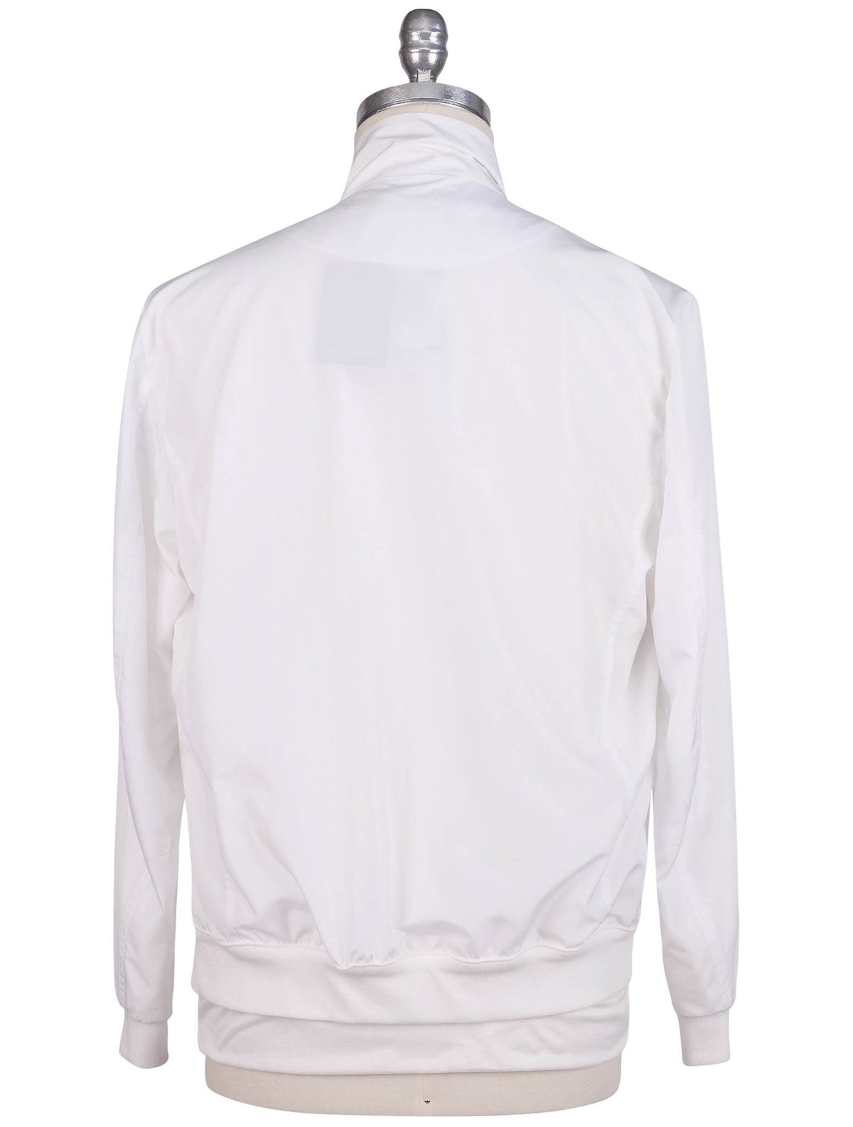 Kiton White Pl Coat