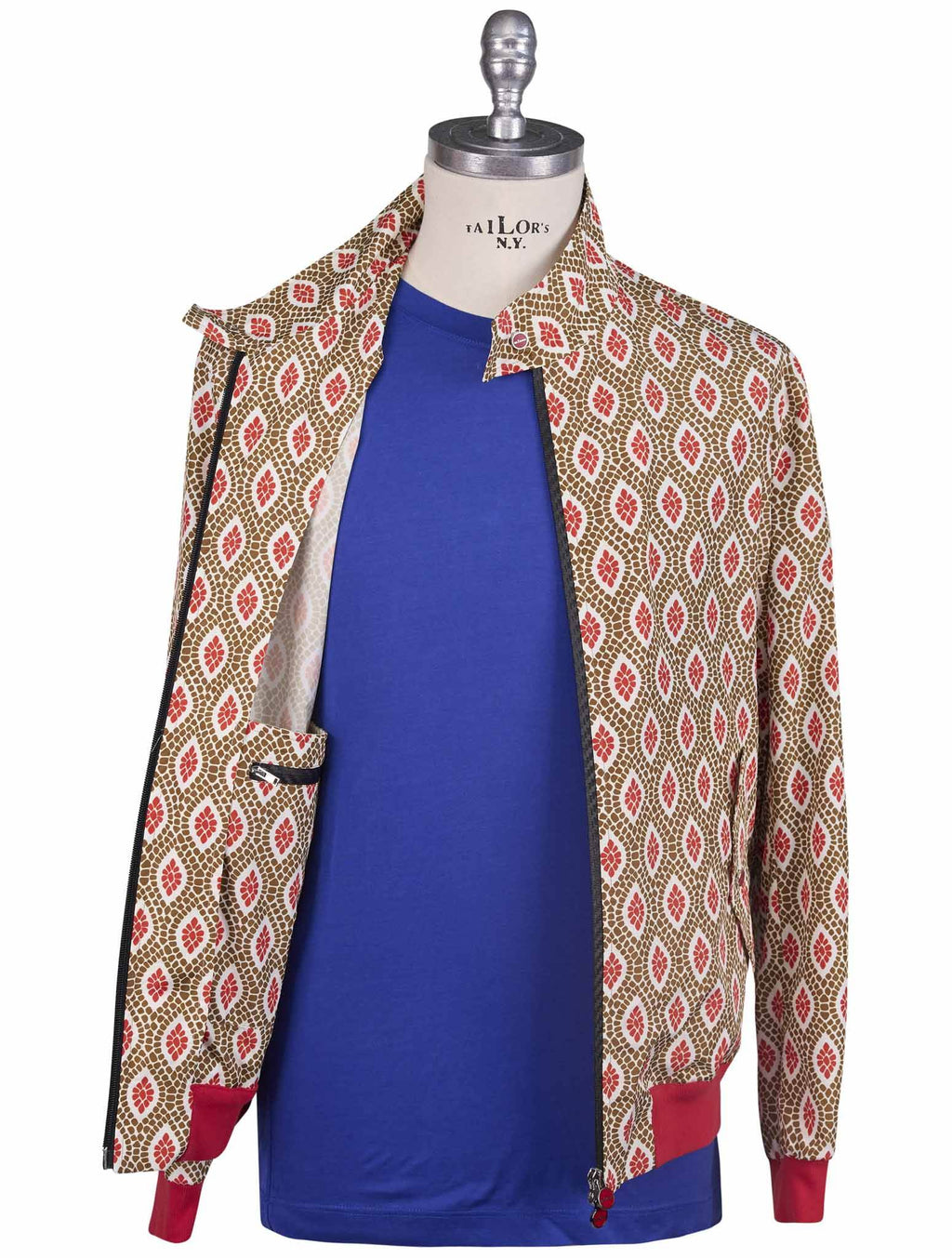 Kiton Multicolor Pl Coat