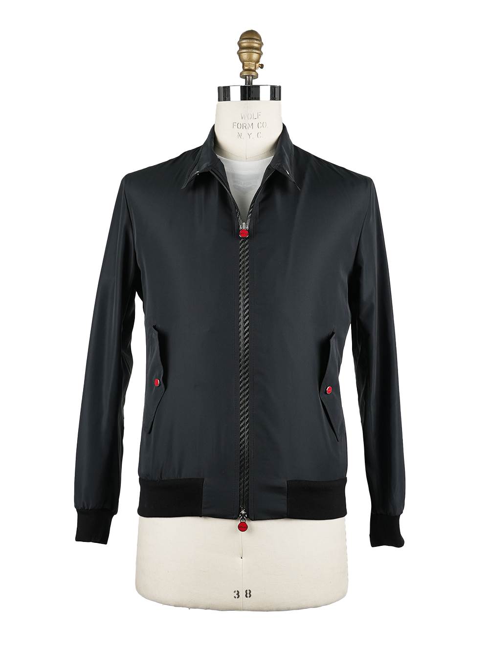 Kiton Kiton Black Pl Coat Blouson Black 000