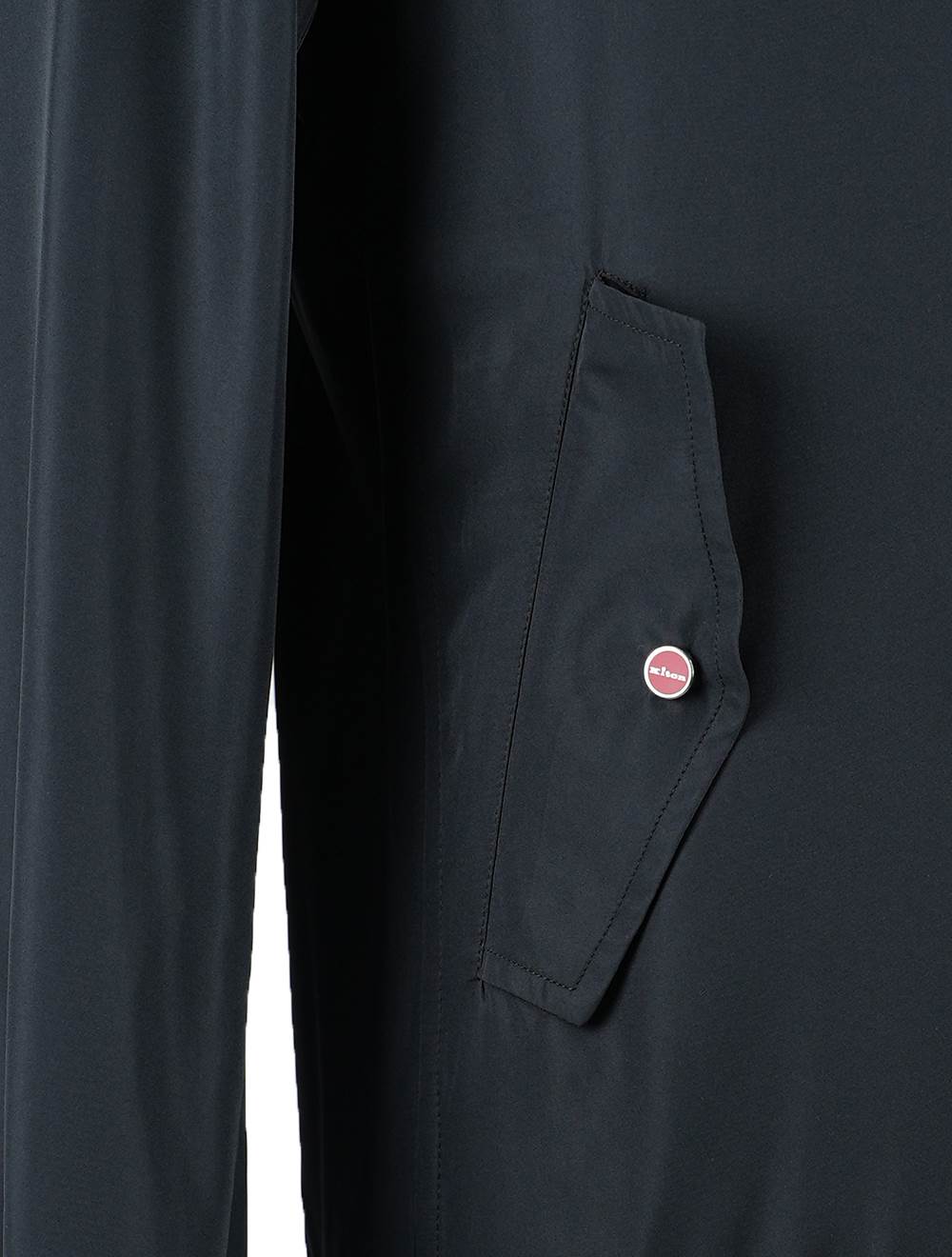 Kiton Black Pl Coat Blouson