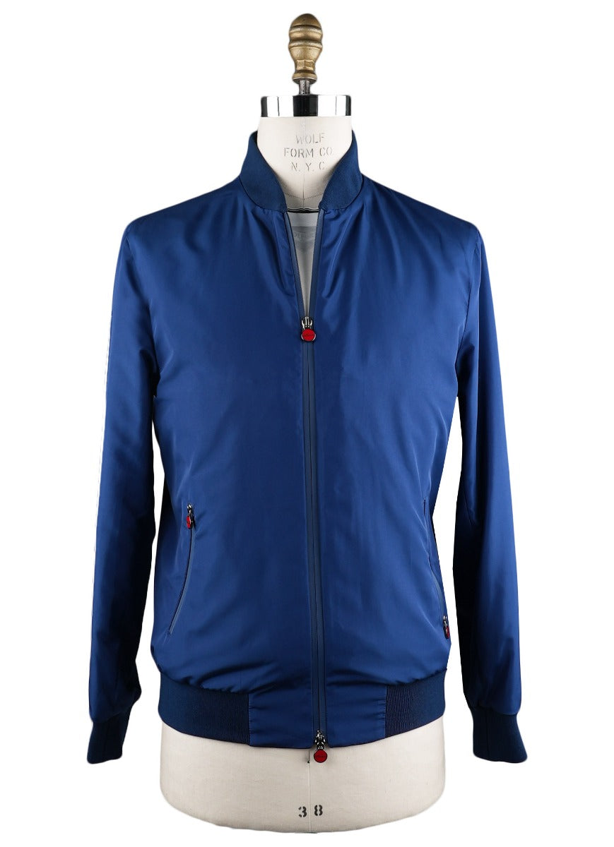 Kiton Blue Pl Coat