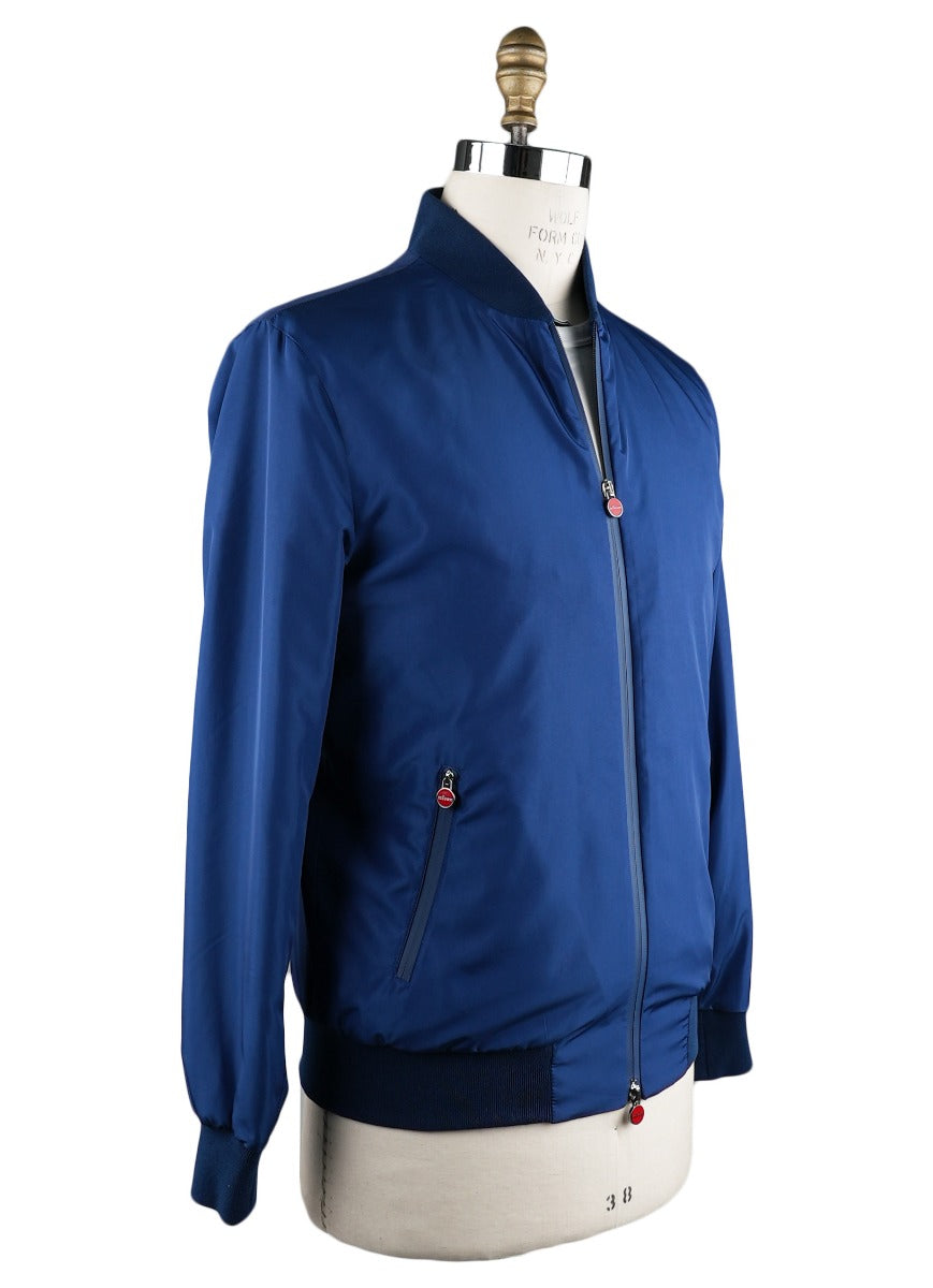 Kiton Blue Pl Coat