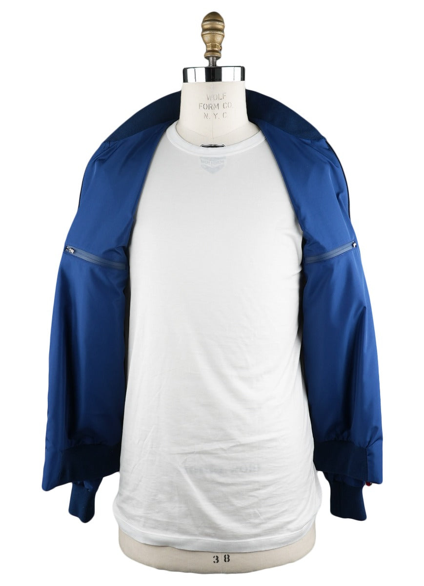 Kiton Blue Pl Coat