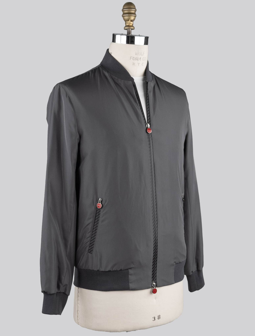 Kiton Kiton Gray Pl Coat Gray 001