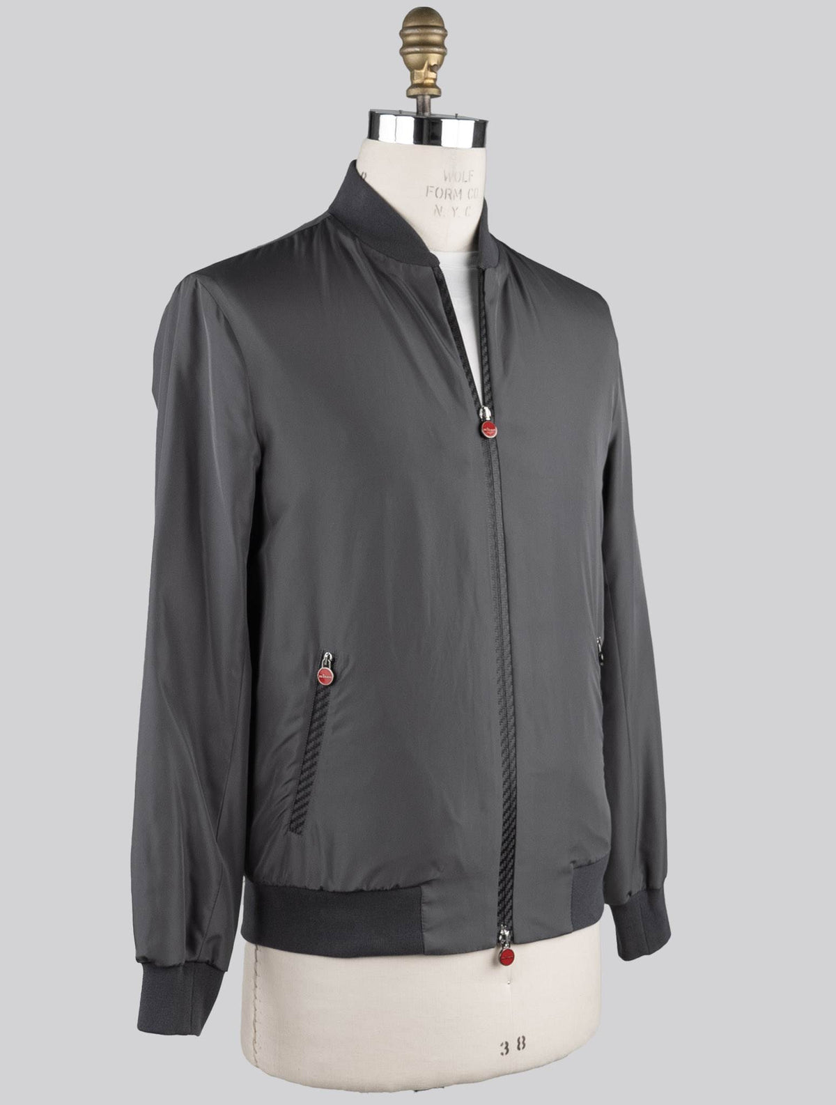 Kiton Kiton Gray Pl Coat Gray 001