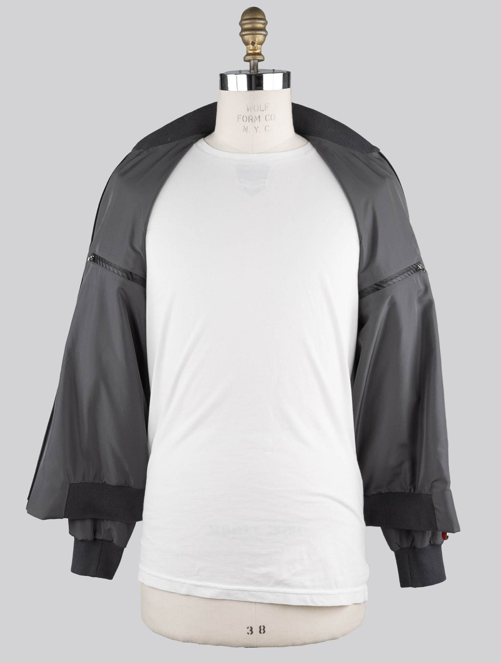 Kiton Gray Pl Coat