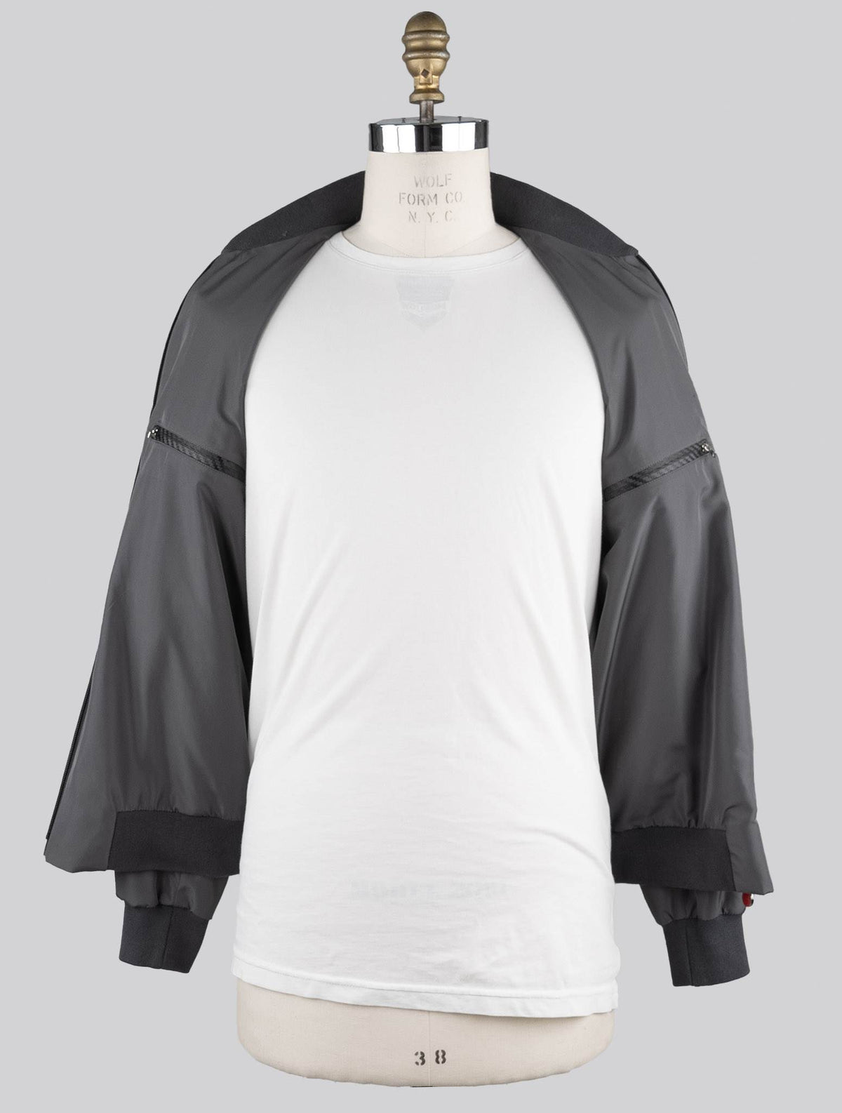 Kiton Gray Pl Coat