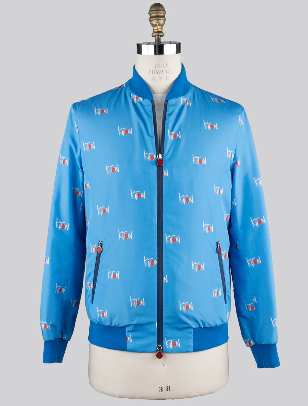 Kiton Kiton Light Blue Pl Coat Light Blue 000