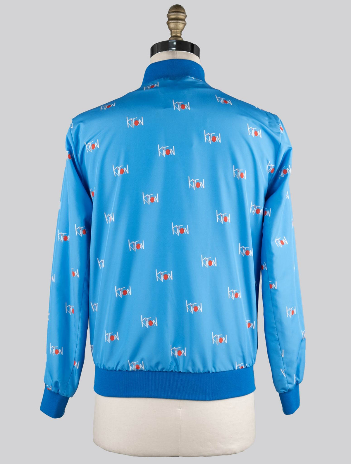 Kiton Light Blue Pl Coat