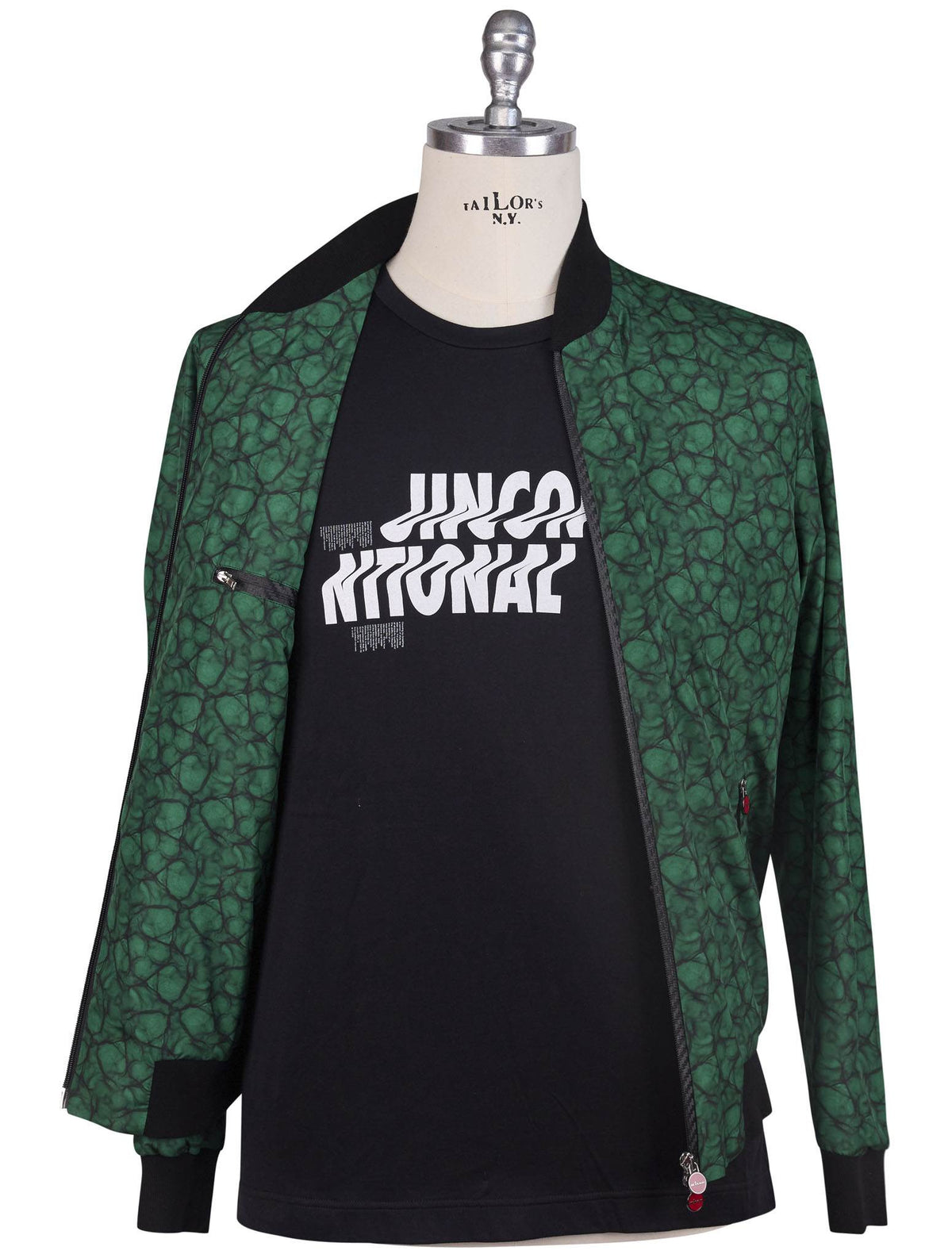 Kiton Green Pl Coat