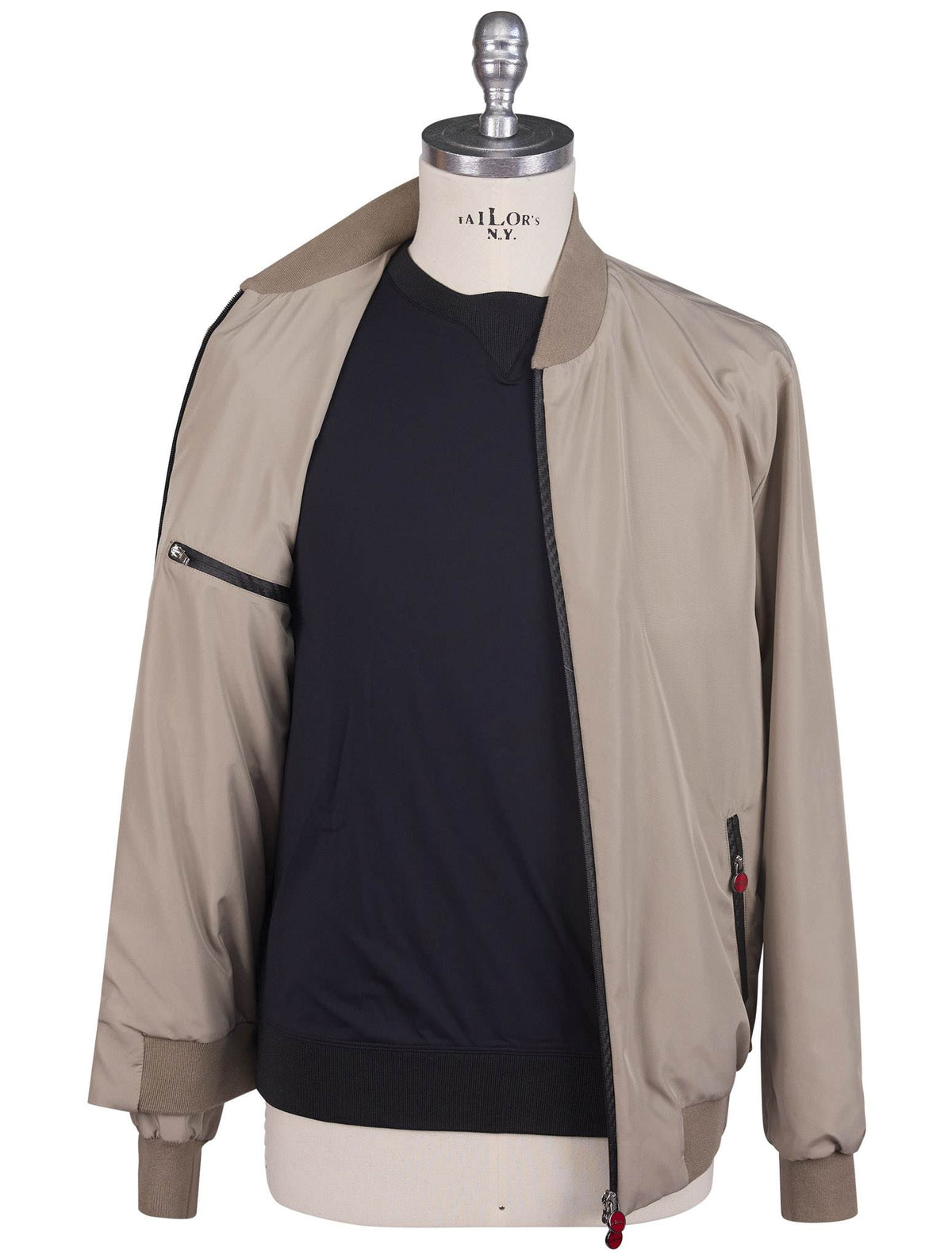Kiton Beige Pl Coat