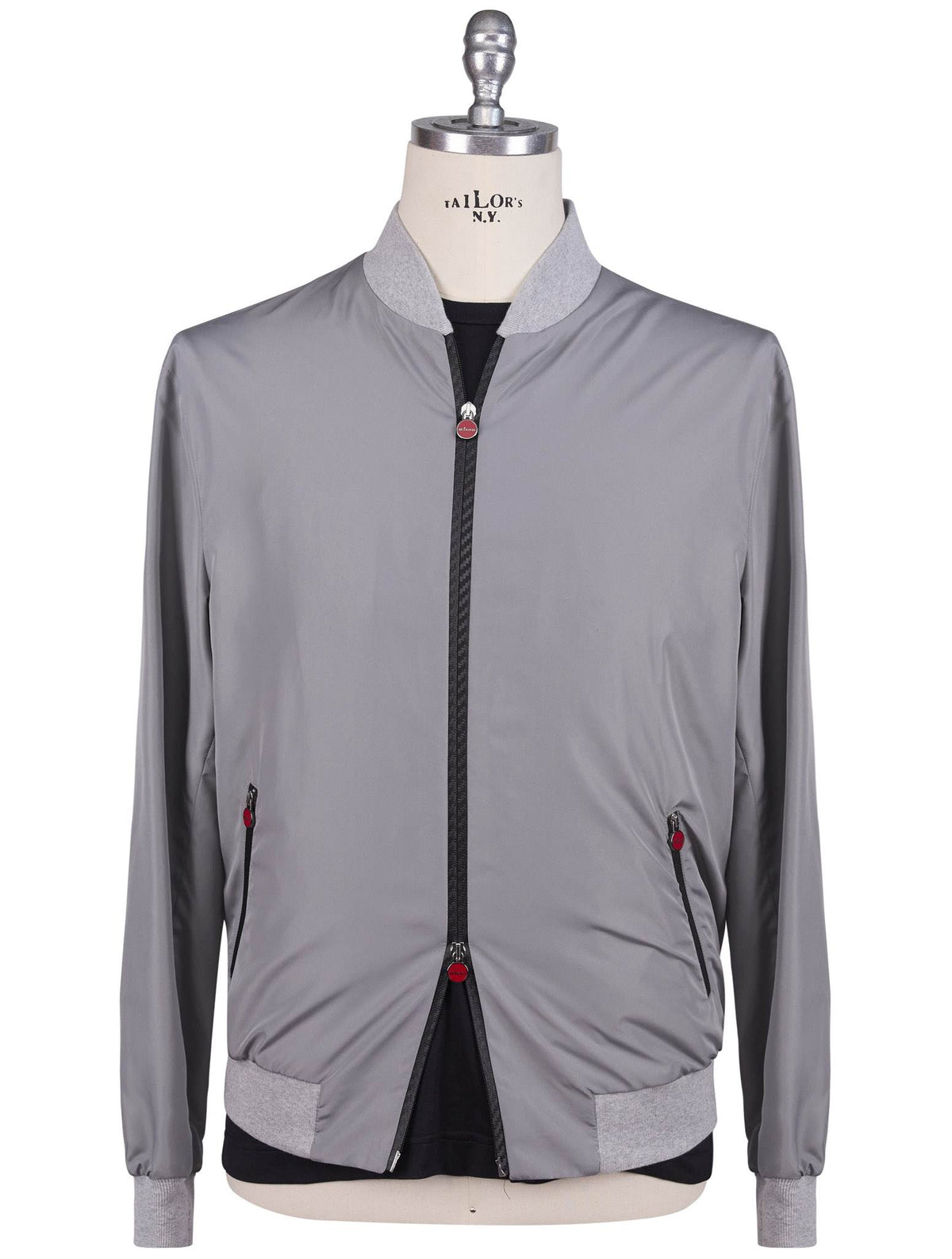 Kiton Gray Pl Coat