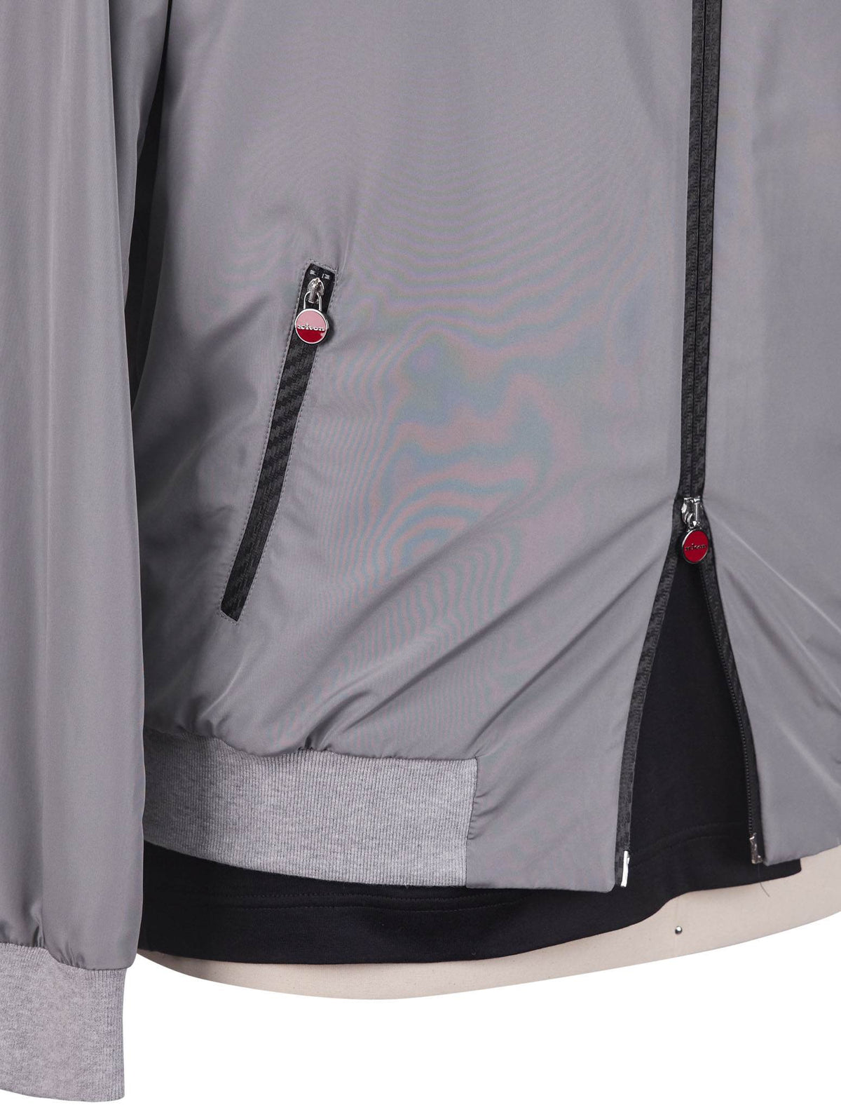 Kiton Gray Pl Coat