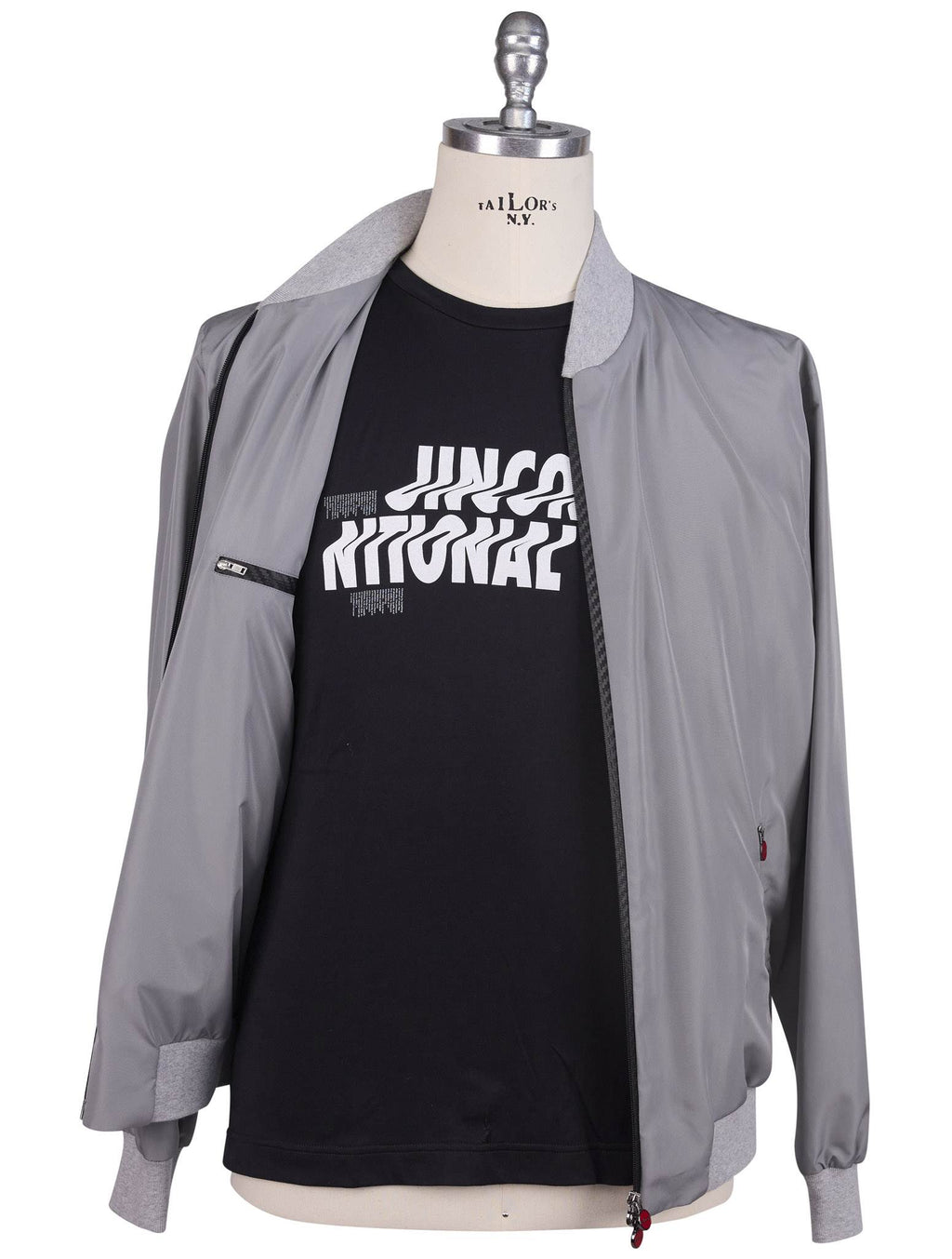 Kiton Gray Pl Coat