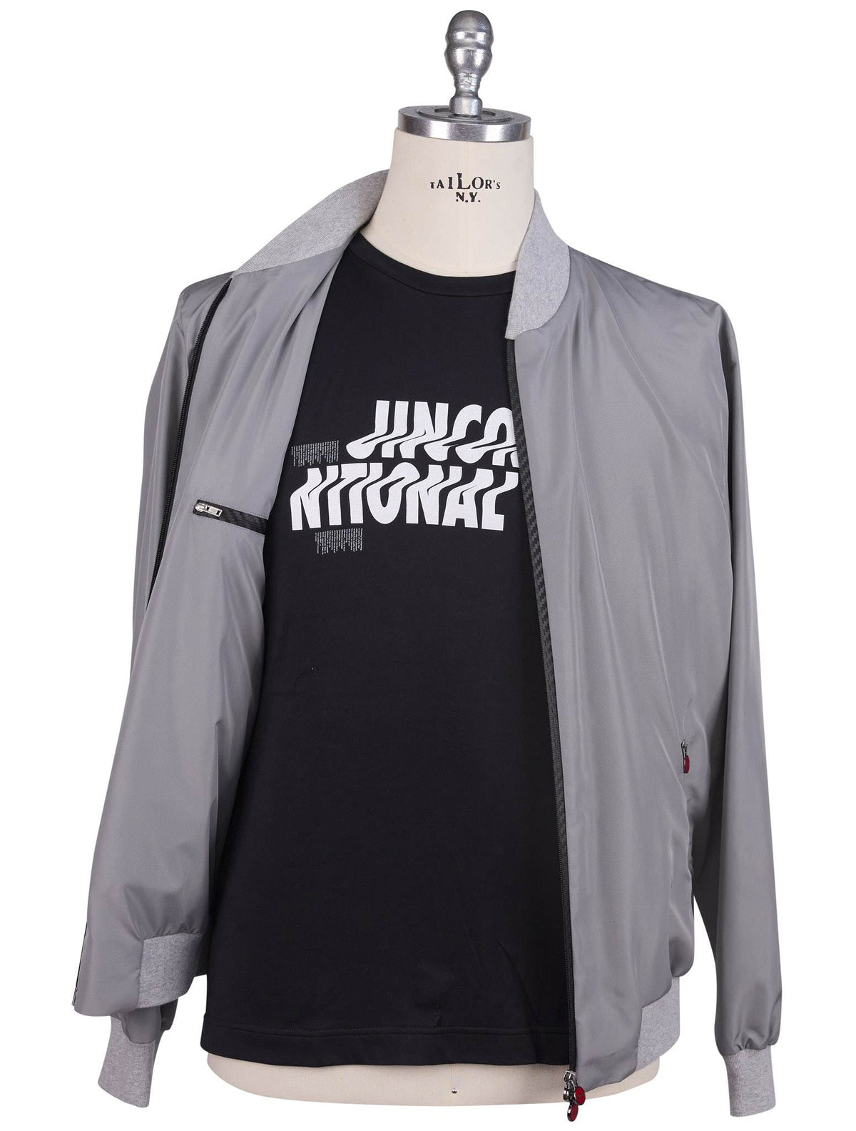 Kiton Gray Pl Coat